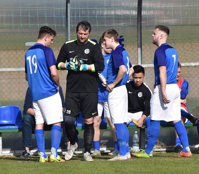 Fotbalový krajský přebor: Osek - Lom u Tábora 1:1.