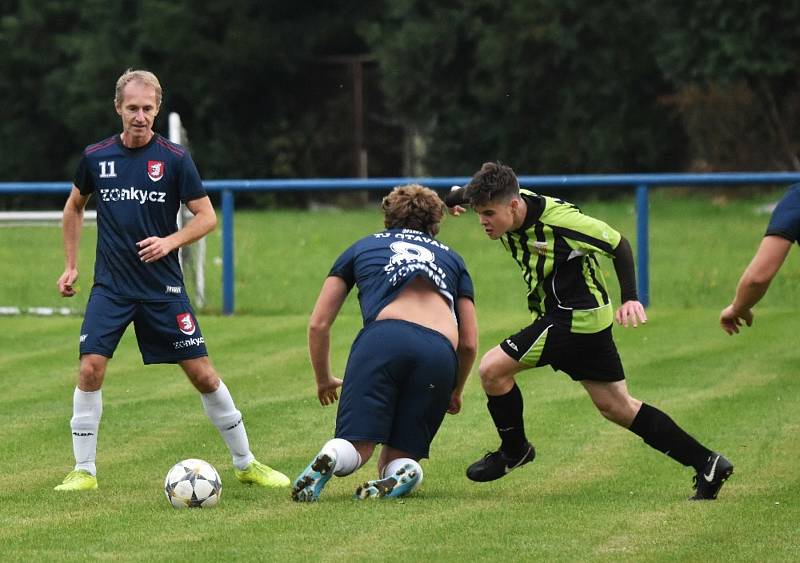 Fotbalový OP Strakonicka: Štěkeň - Chelčice 2:4.