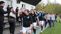 Fotbalová I.A třída. Strunkovice - Dolní Dvořiště 1:1 (1:0).