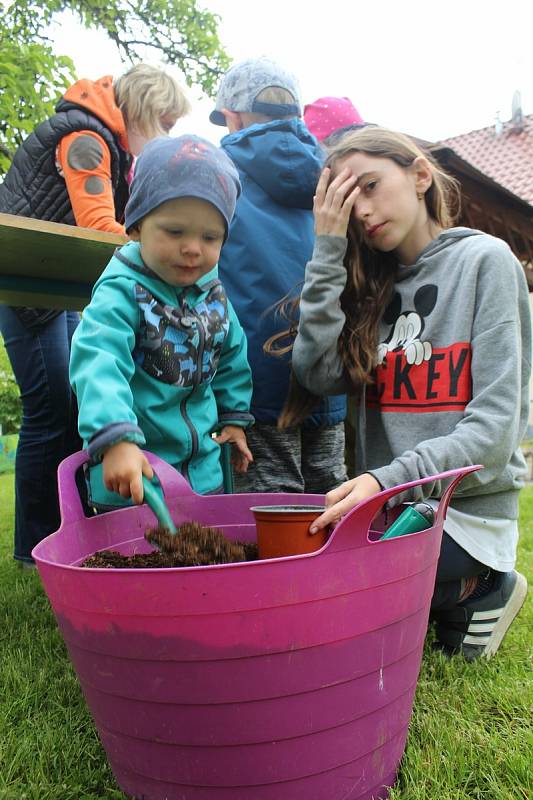 Přírodní zahrada Chelčického domova svatého Linharta je opět otevřená.