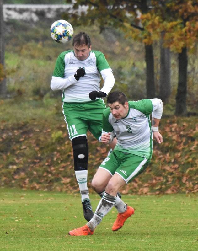 Fotbalová I.B třída: Střelské Hoštice - Volyně 3:0.