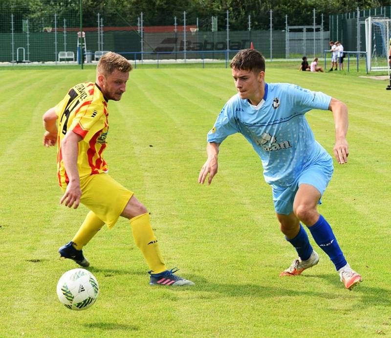 Fotbalový KP: Protivín - Junior Strakonice 2:0.