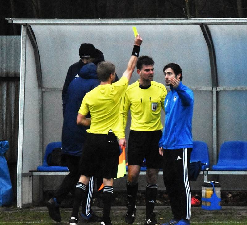 Fotbalová divize: Otava Katovice - Spartak Soběslav 1:0 (1:0).