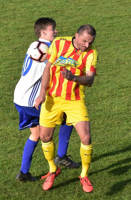 Fotbalová I.A třída: Vodňany - Junior Strakonice 2:1.