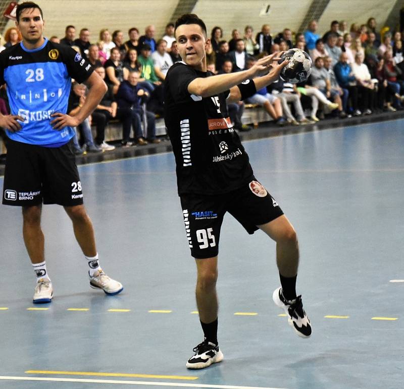 Chance Extraliga házenkářů: HBC JVP Strakonice - SKKP Handball Brno 26:26 (14:13).