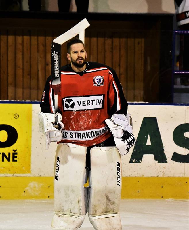 Hokejová KL: HC Strakonice - Slavoj Č. Krumov 6:3 (2:2, 3:0, 1:1).