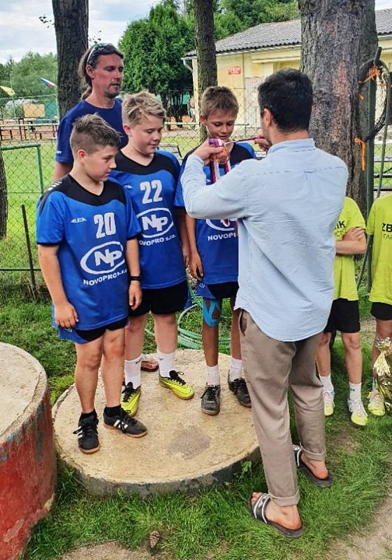 Mladší žáci Habeše vybojovali bronz. Foto: NK Habeš Strakonice