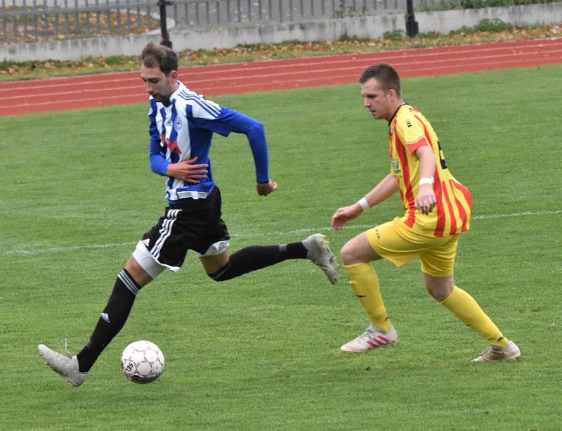 Fotbalový přebor kraje: Blatná - Junior Strakonice 0:1.