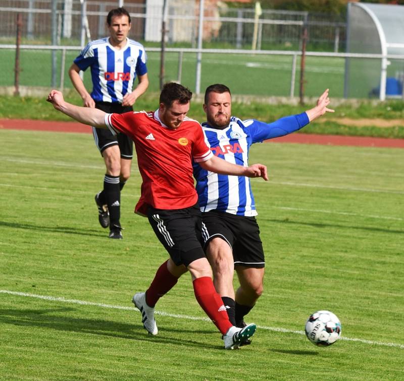 Fotbalová KP: Blatná - Prachatice 1:1 (1:0).
