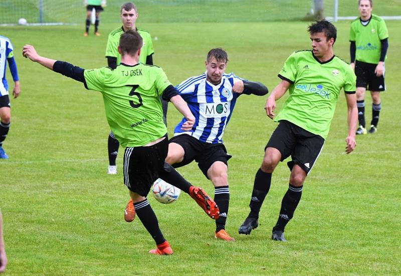 Dudák OP Strakonicka: Osek B - Blatná B 5:1 (2:0).