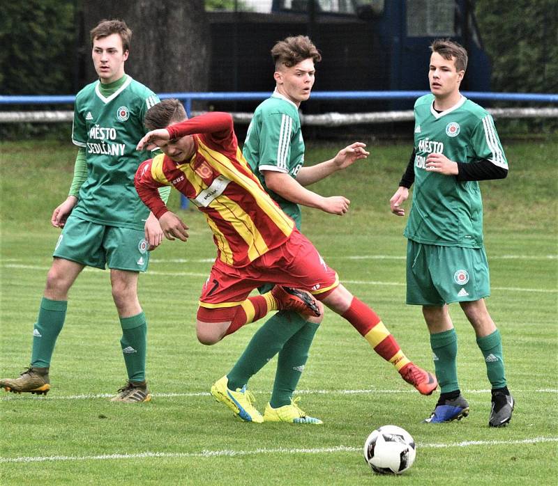 Starší dorost Junioru porazil Sedlčany 3:0.