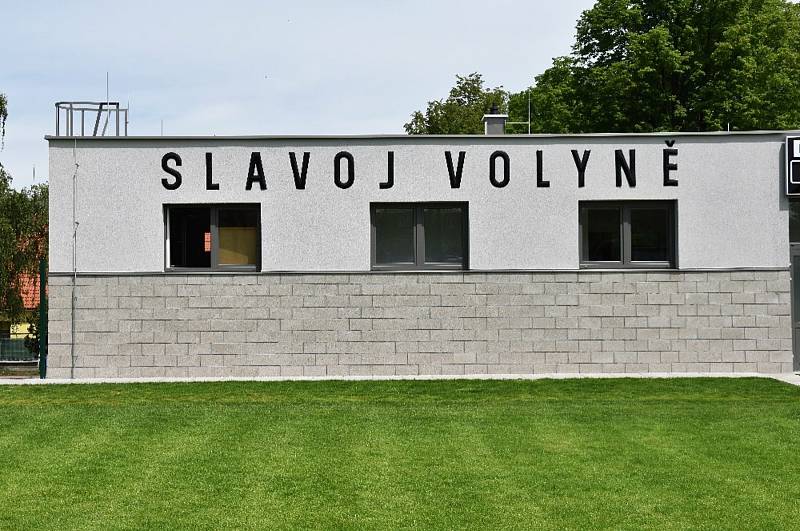 Ve Volyni finišují přípravy na slavnostní otevření nového sportovního zázemí.