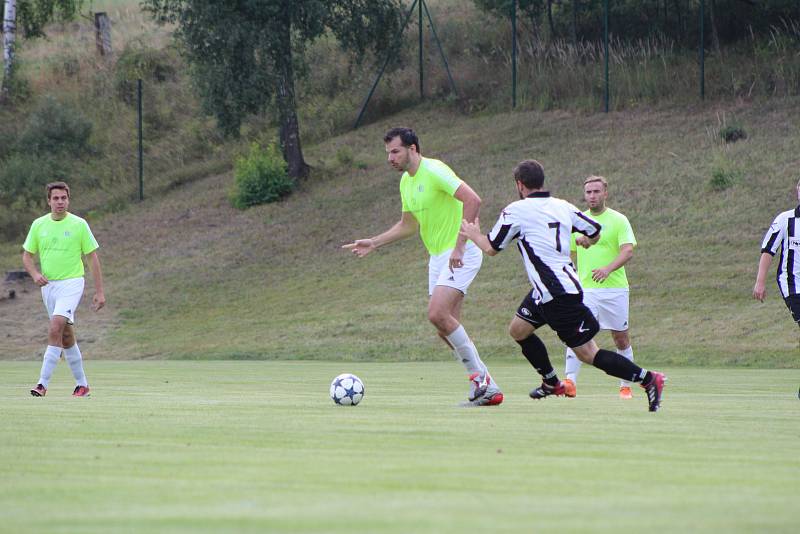 Fotbalová I.B třída: Stachy - Dražejov 2:1.