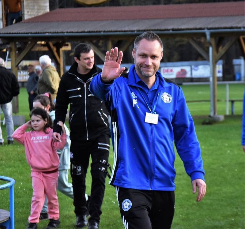 Fotbalová divize: Otava Katovice - Viktoria Mariánské Lázně 5:1 (1:0).