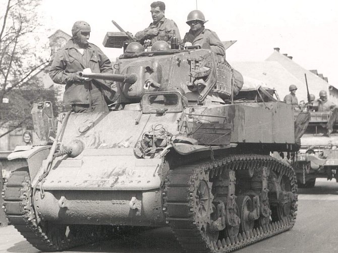 Osvobození Strakonice v květnu 1945