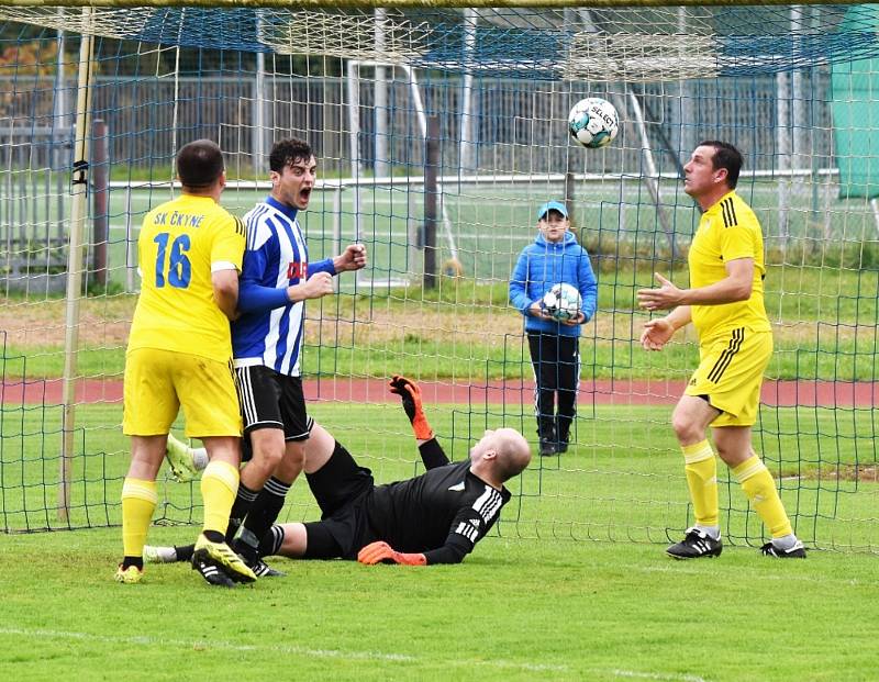 Fotbalová I.A třída: Blatná - Čkyně 2:1 (2:0).