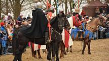 Akce se zúčastnilo 150 bojovníků, osm koní a tři a půl tisíce diváků.