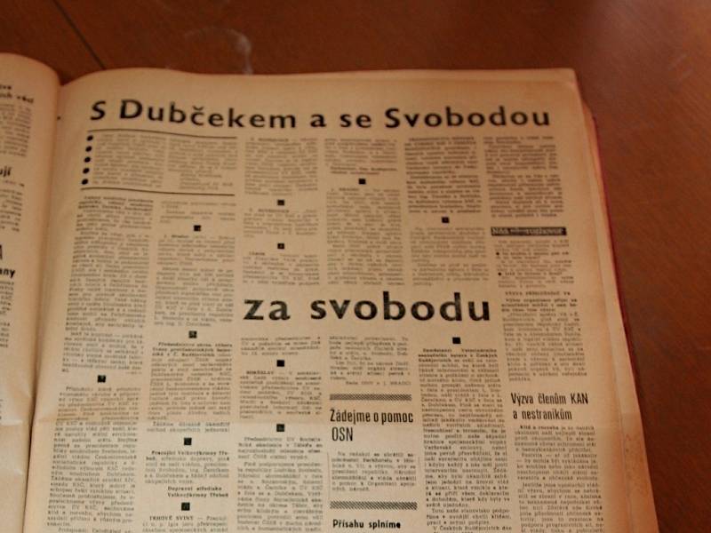 Srpen 1968 v Jihočeské pravdě