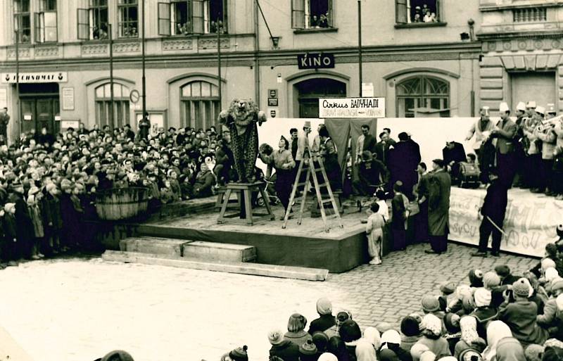 Vodňanský masopust v letech 1961, 1962 a 1967.