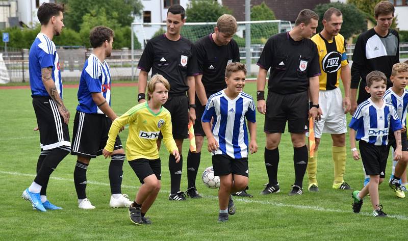 Fotbalový KP: Blatná - Milevsko 1:1.