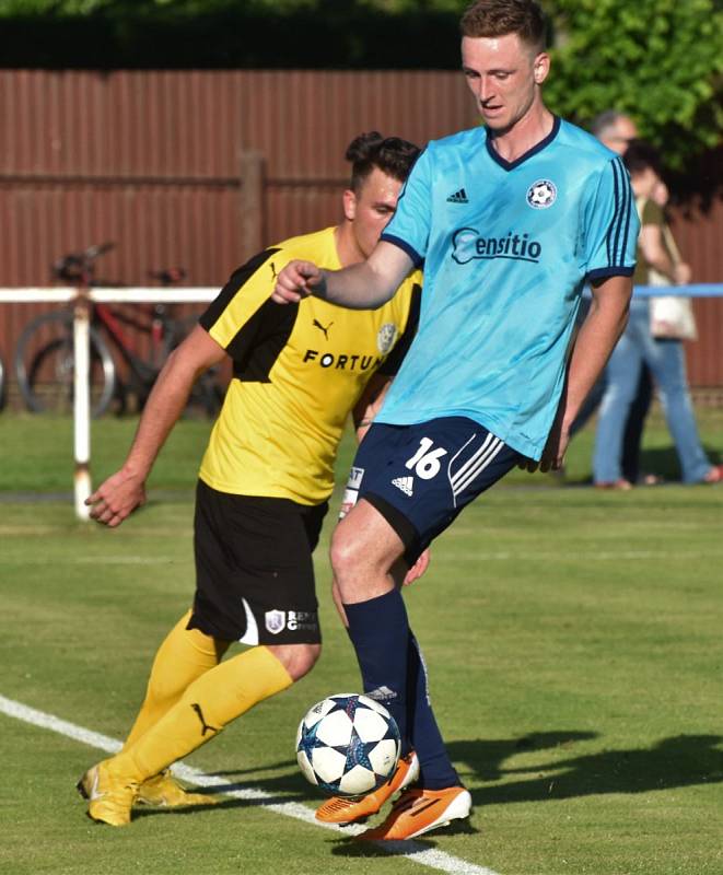 Fotbalový krajský přebor: Katovice - Lom u Tábora 4:0.