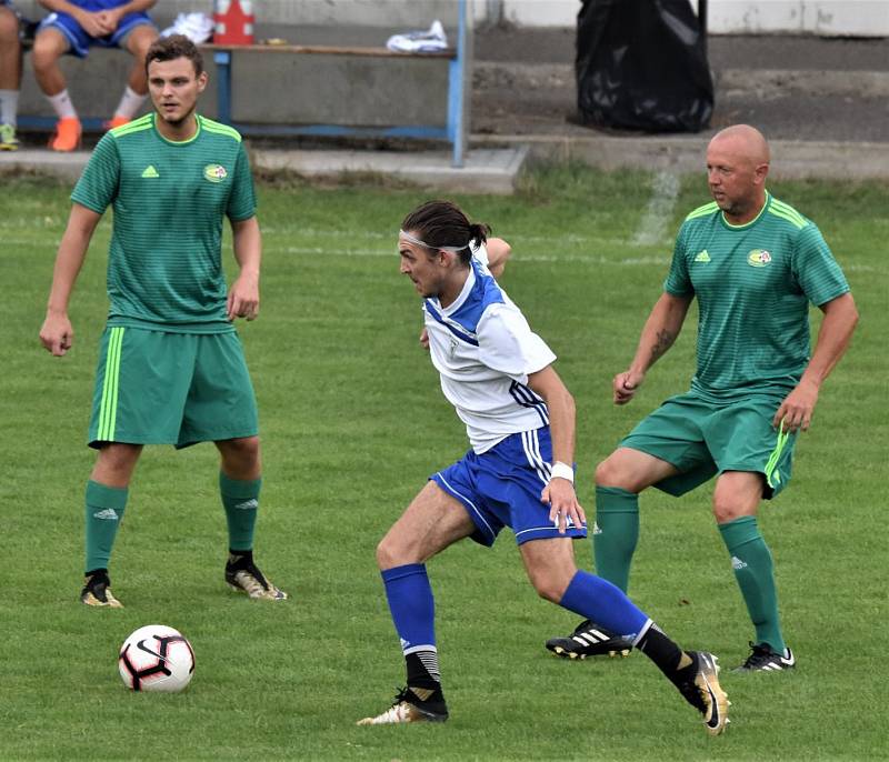 Fotbalová I.A třída: Vodňany - Prachatice 3:3. Foto: Jan Škrle