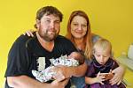 Marek Anthony Lebeda ze Strakonic. Mareček se narodil 18. září 2019 v 1 hodinu a 34 minut a jeho porodní váha byla 3 540 gramů. Na miminko se doma těšila sestřička Kristýnka Luisa (1).
