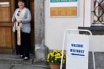 Volby v Sedlici na Blatensku.