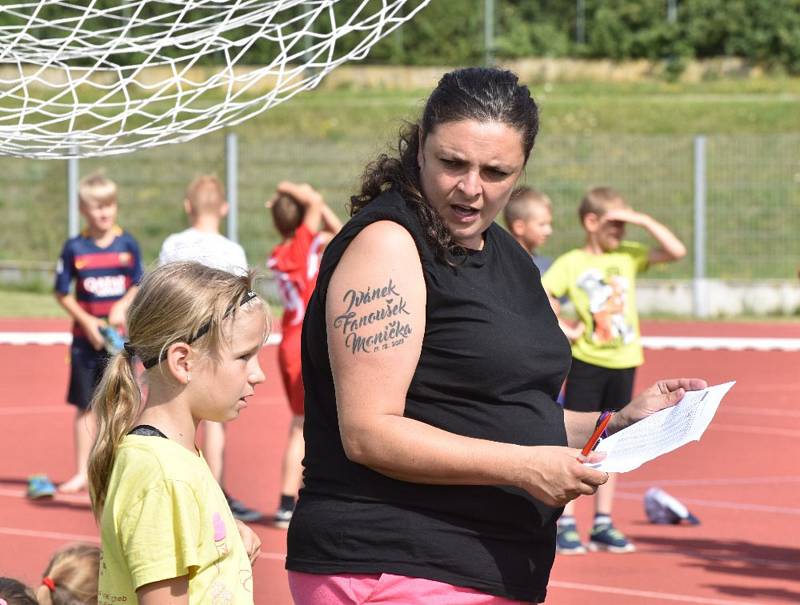 Mladí atleti soutěžili v okresním kole atletických soutěží 1. - 5. tříd.