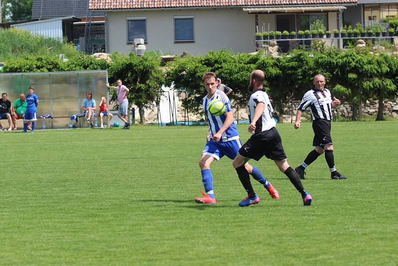 Fotbalová I.B třída: Dražejov - Sousedovice 1:1.