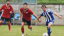 Fotbalová A třída: Sousedovice - Trhové Sviny 0:1.