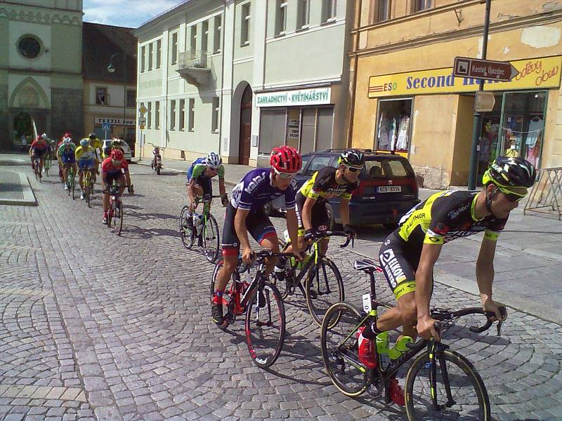 V Blatné se jel čtvrtý závod Českého poháru v silniční cyklistice