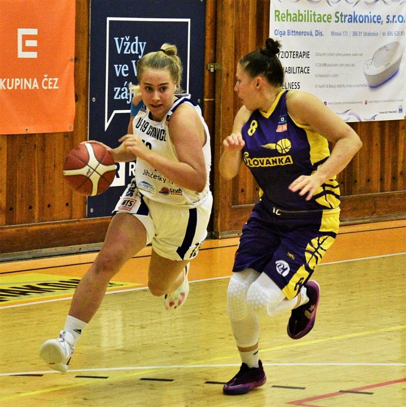 Renomia ŽBL: BK Strakonice - Slovanka 64:79.