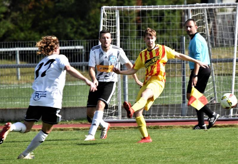 Fotbalová B třída: Junior B - Sousedovice 1:0.