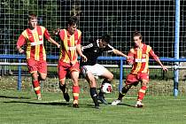 Divize staršího dorostu: Junior Strakonice - Petřín Plzeň B 1:3.