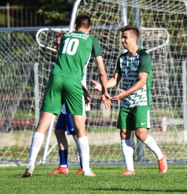 Fotbalový KP: Junior Strakonice - Český Krumlov 0:7 (0:5).