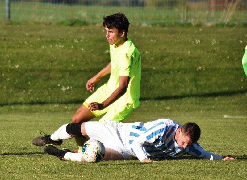 Fotbalový KP: Osek - Rudolfov 2:1.