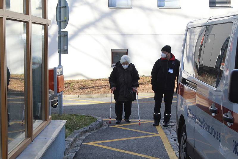 Návštěva ve strakonické nemocnici.