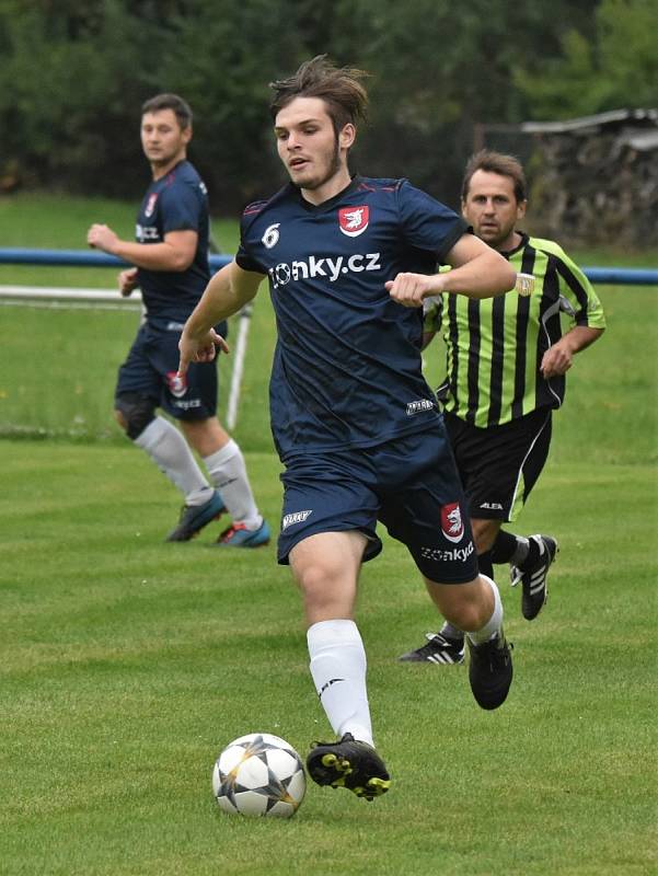 Fotbalový OP Strakonicka: Štěkeň - Chelčice 2:4.