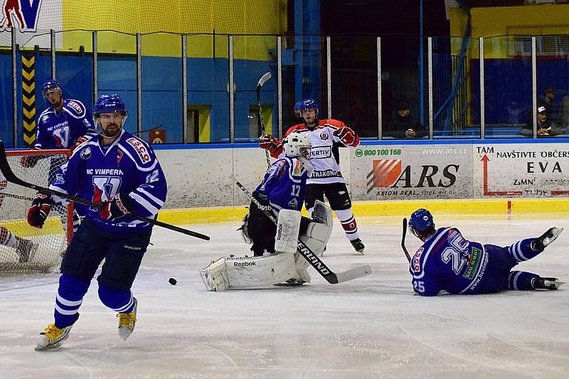 Strakonice vyhrály ve Vimperku 8:5.  Foto: Zdeněk Formánek