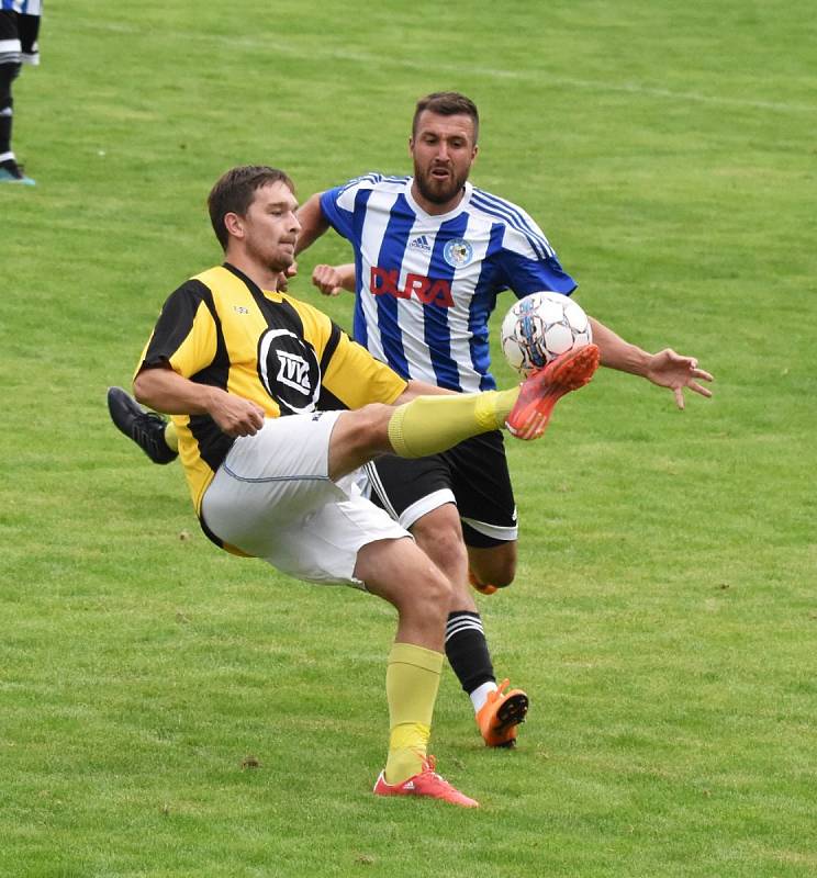 Fotbalový KP: Blatná - Milevsko 1:1.