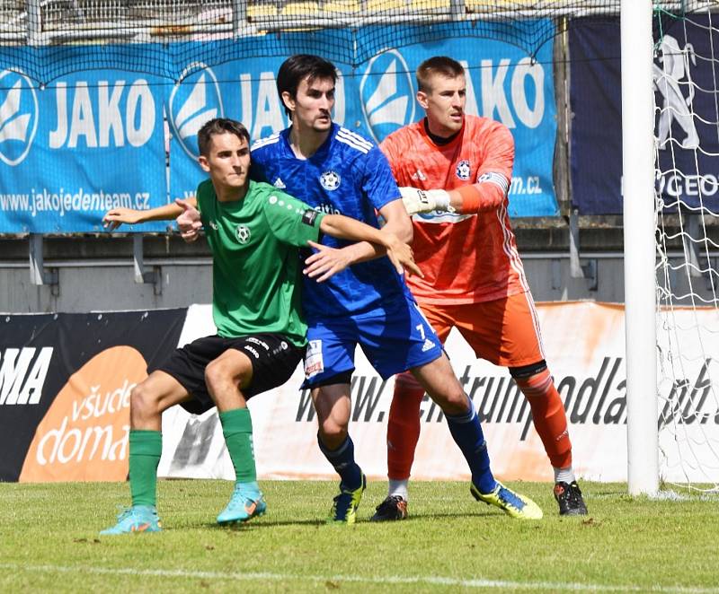 Fotbalová divize: FK Příbram B - Otava Katovice 2:2 (1:1).