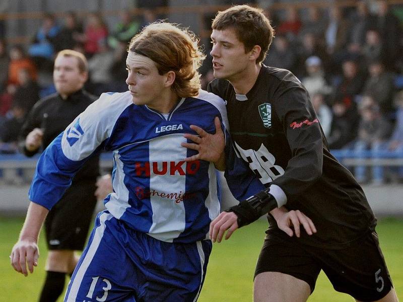 Strakoničtí fotbalisté zakončili podzim výhrou 3:0 nad Roudným a v tabulce jsou třináctí.