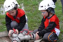 Mladí hasiči soutěžili ve Strakonicích.