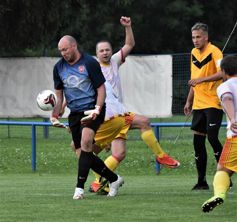 Přípravný fotbal: Junior Strakonice - Vacov 6:1.