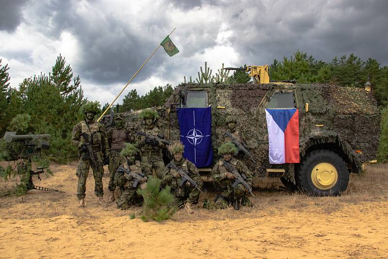 Strakonická protiletadlová jednotka působila v Litvě v rámci alianční předsunuté přítomnosti. Foto: archiv 25. protiletadlového raketového pluku