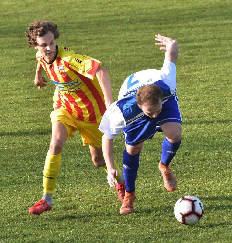 Fotbalová I.A třída: Vodňany - Junior Strakonice 2:1.