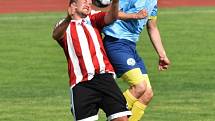 Přípravný fotbal: Blatná - Nepomuk 5:2. Domácí fotbalisty již vedl nový trenér Jaroslav Voříšek.