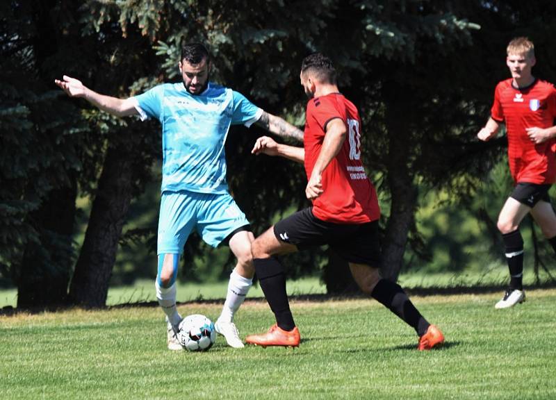 Fotbalový OP Strakonicka: Drahonice - Chelčice 0:4 (0:2).