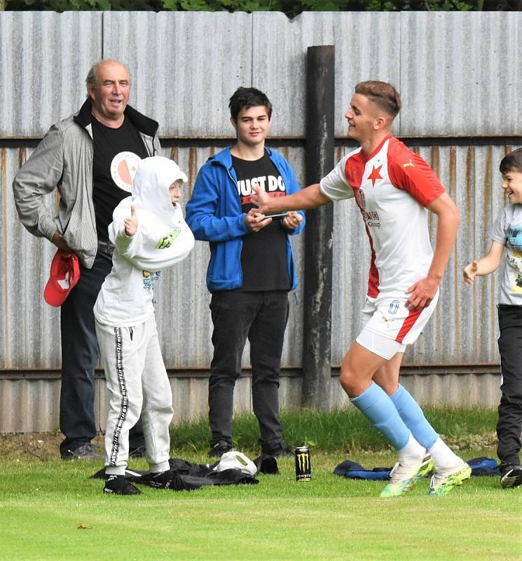 Před rokem Katovičtí remizovali se Slavií Praha U19 divokým výsledkem 7:7.